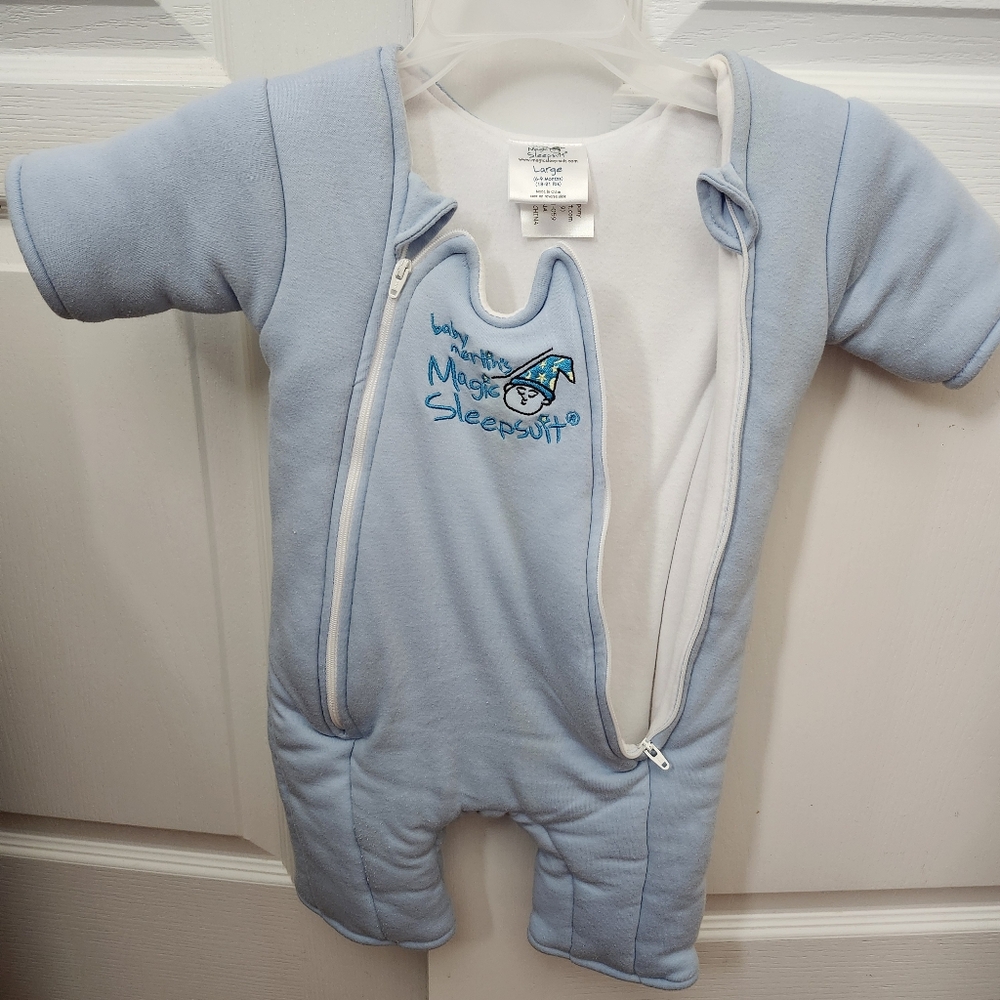 Blue Baby Sleep Suit